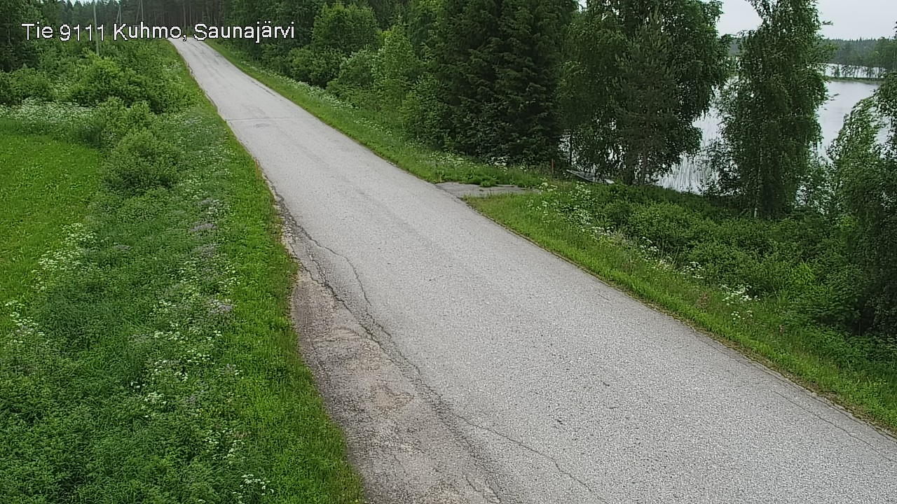 Kelikamerat Kuva Tie 9111 Kuhmo, Saunajärvi, Kuhmo, Kainuu