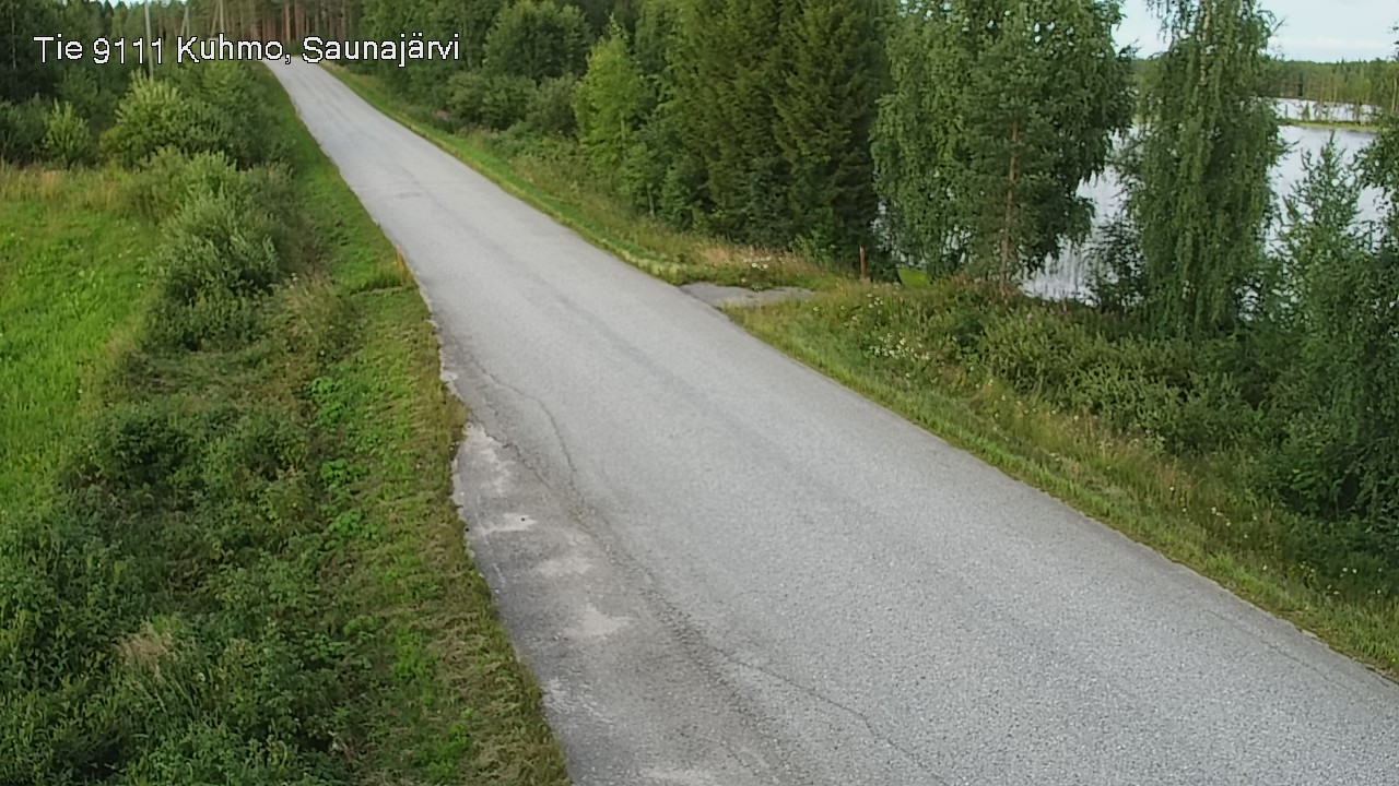 Kelikamerat Kuva Tie 9111 Kuhmo, Saunajärvi, Kuhmo, Kainuu