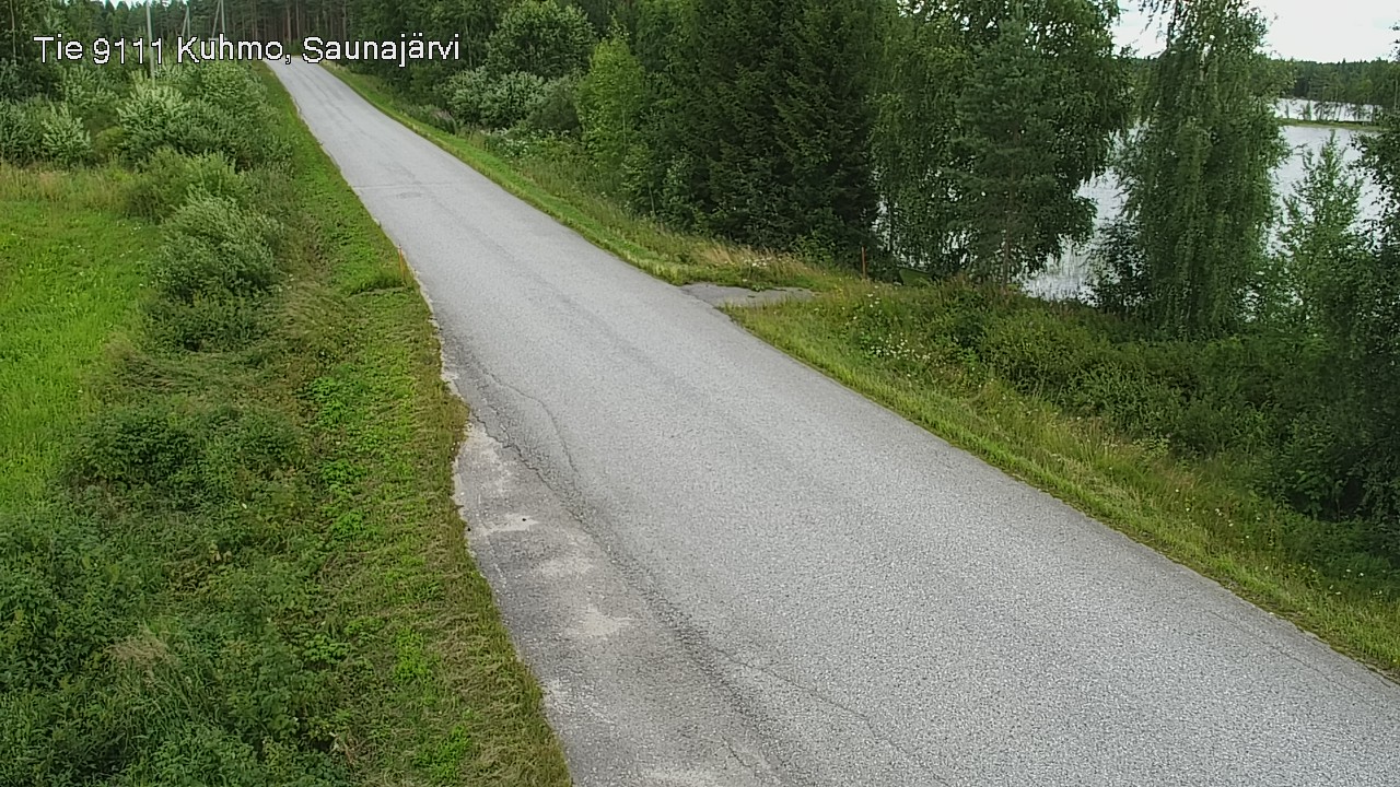 Kelikamerat Kuva Tie 9111 Kuhmo, Saunajärvi, Kuhmo, Kainuu
