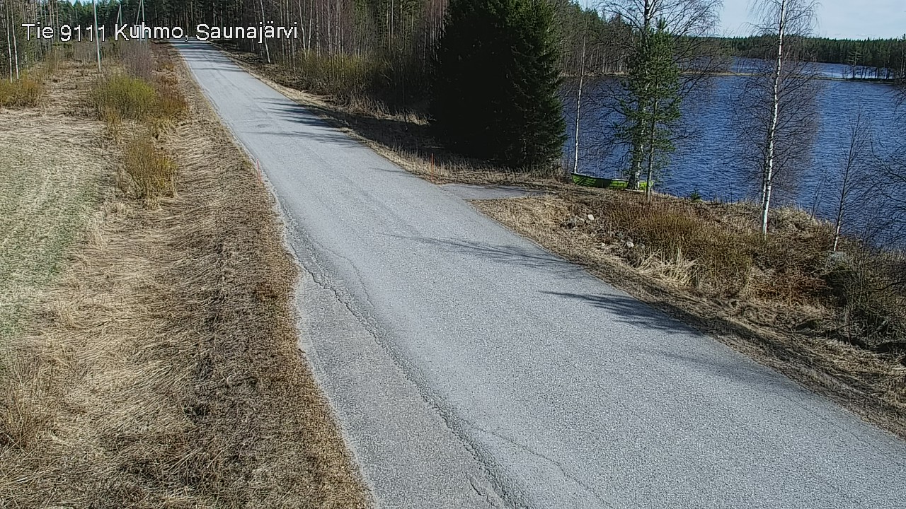 Kelikamerat Kuva Tie 9111 Kuhmo, Saunajärvi, Kuhmo, Kainuu
