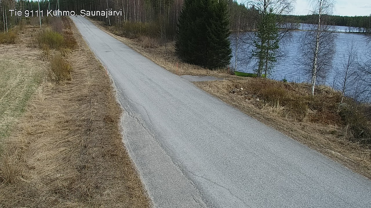 Kelikamerat Kuva Tie 9111 Kuhmo, Saunajärvi, Kuhmo, Kainuu