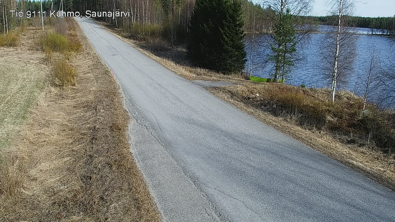 Kelikamerat Kuva Tie 9111 Kuhmo, Saunajärvi, Kuhmo, Kainuu