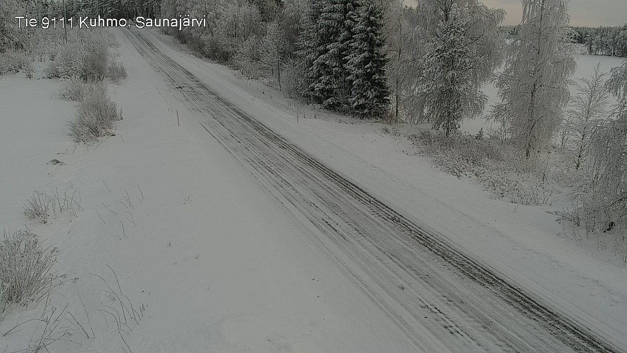 Kelikamerat Kuva Tie 9111 Kuhmo, Saunajärvi, Kuhmo, Kainuu