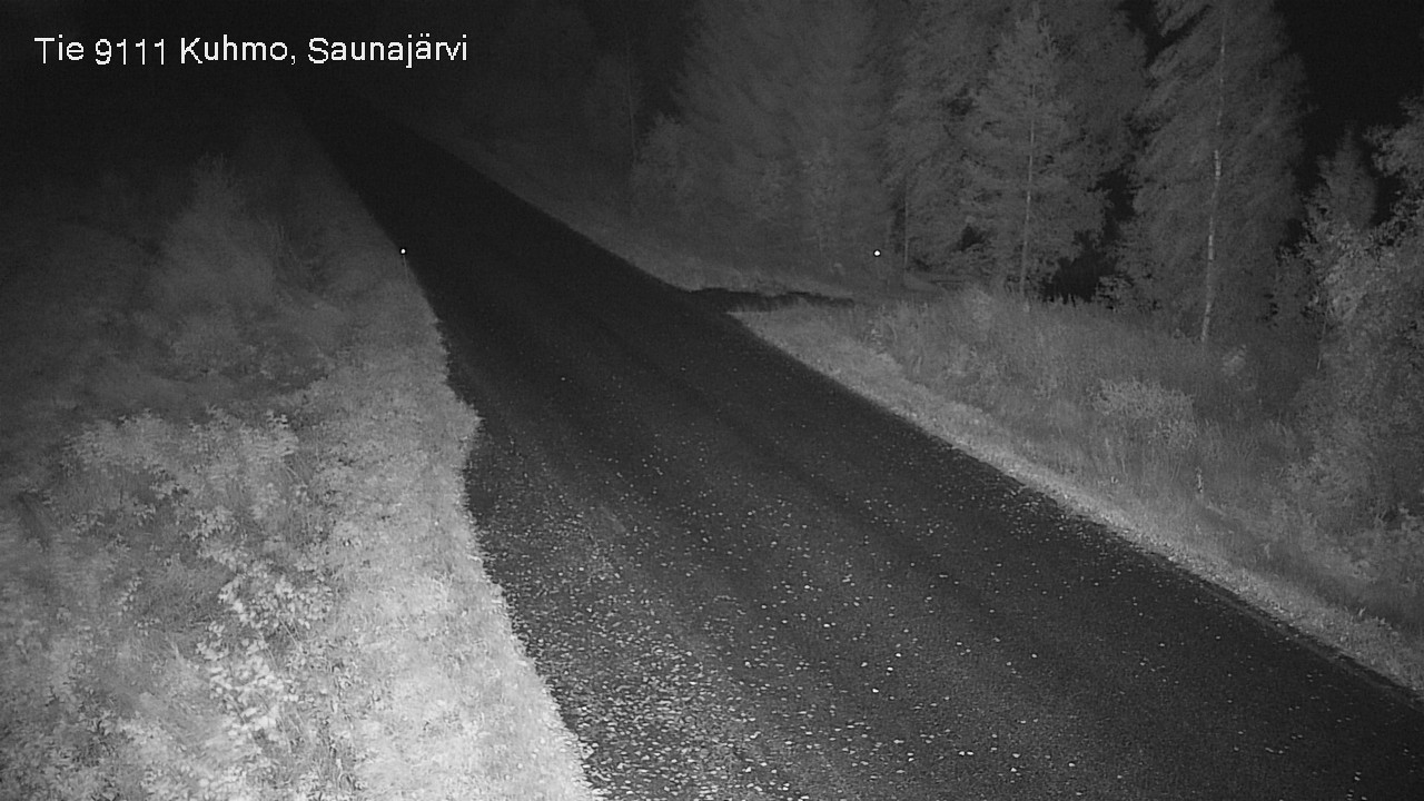 Kelikamerat Kuva Tie 9111 Kuhmo, Saunajärvi, Kuhmo, Kainuu
