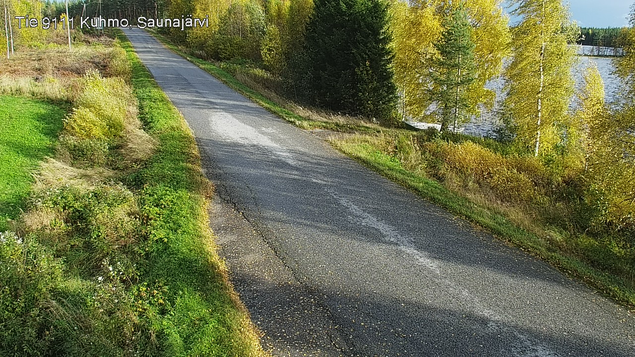 Kelikamerat Kuva Tie 9111 Kuhmo, Saunajärvi, Kuhmo, Kainuu