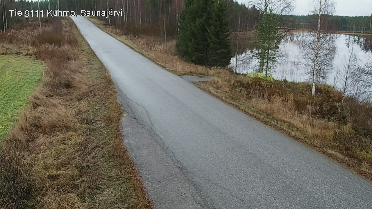 Kelikamerat Kuva Tie 9111 Kuhmo, Saunajärvi, Kuhmo, Kainuu