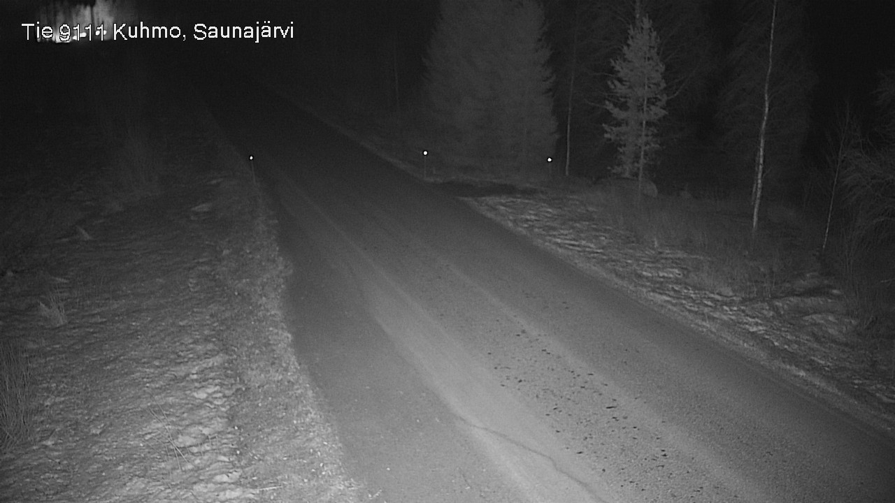 Kelikamerat Kuva Tie 9111 Kuhmo, Saunajärvi, Kuhmo, Kainuu