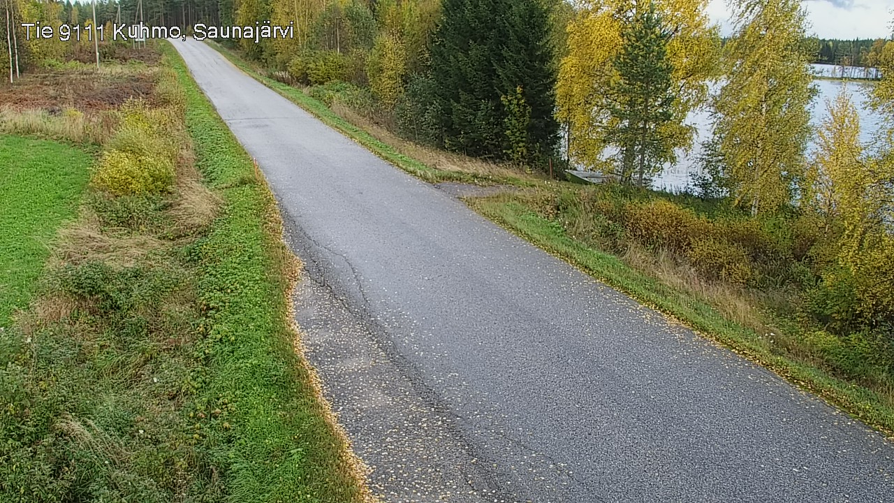 Kelikamerat Kuva Tie 9111 Kuhmo, Saunajärvi, Kuhmo, Kainuu