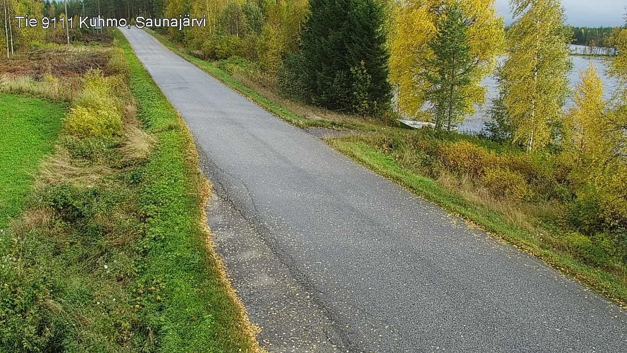 Kelikamerat Kuva Tie 9111 Kuhmo, Saunajärvi, Kuhmo, Kainuu