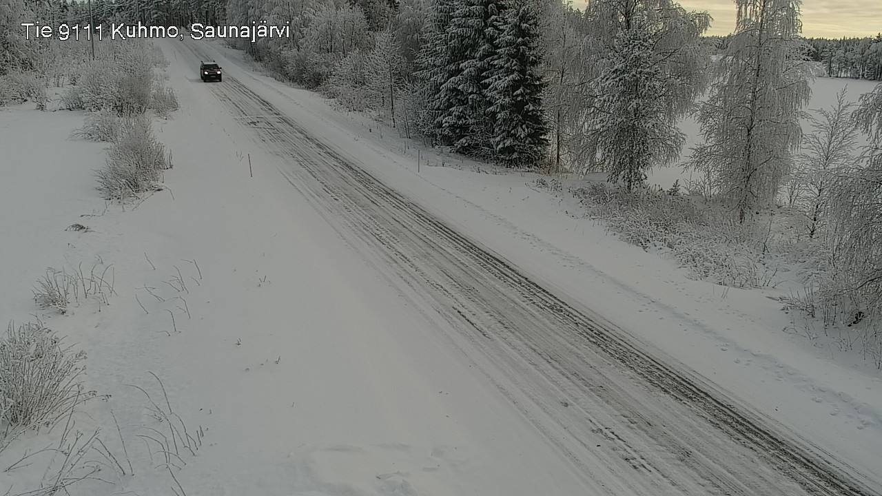 Kelikamerat Kuva Tie 9111 Kuhmo, Saunajärvi, Kuhmo, Kainuu