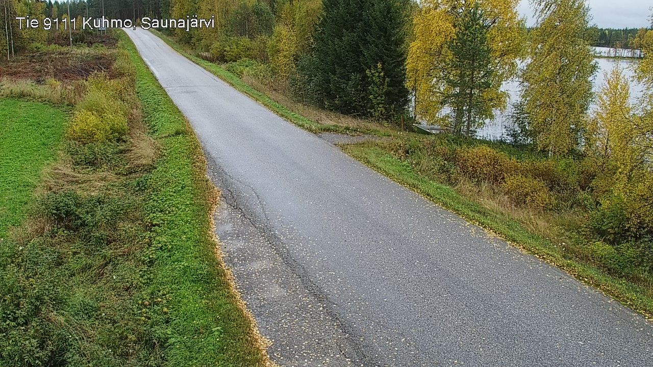 Kelikamerat Kuva Tie 9111 Kuhmo, Saunajärvi, Kuhmo, Kainuu