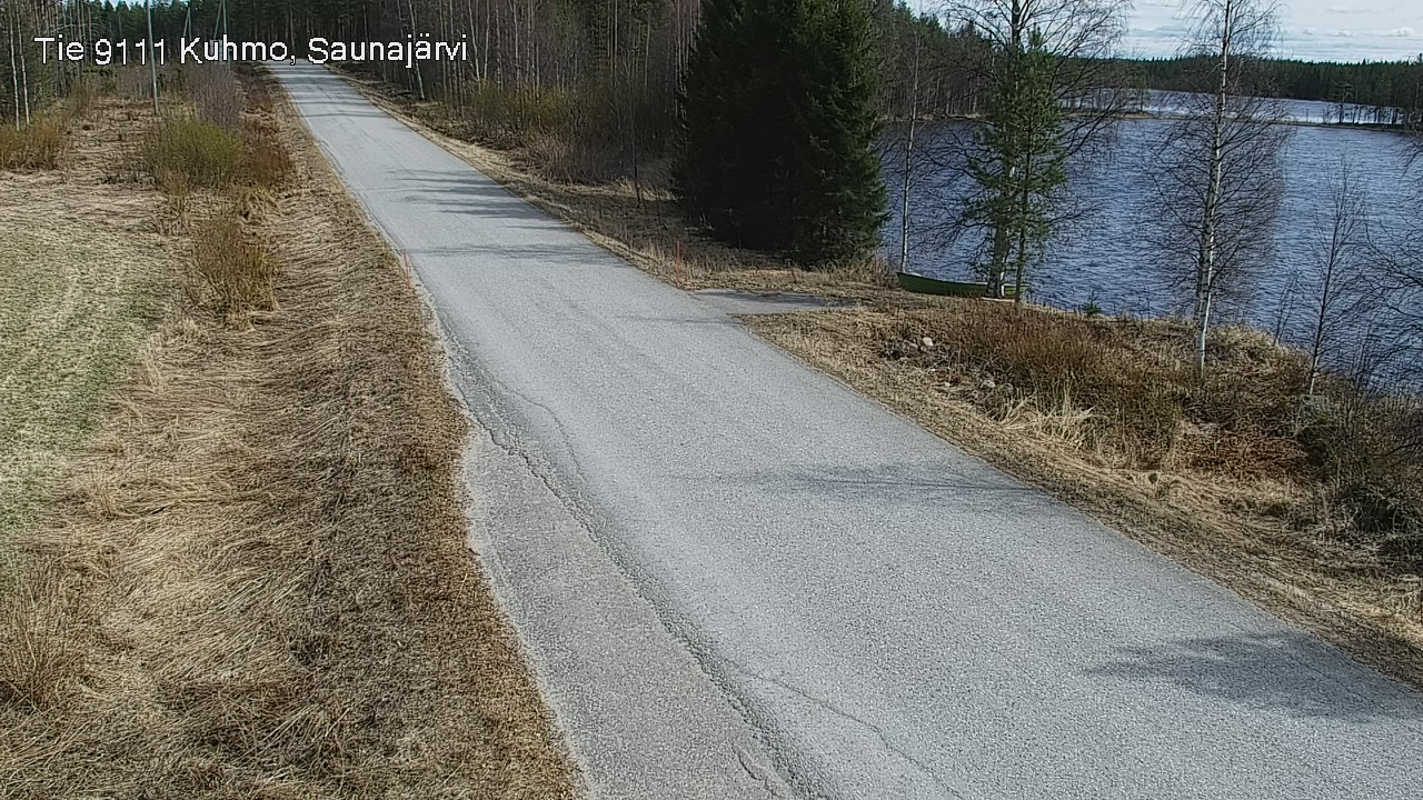 Kelikamerat Kuva Tie 9111 Kuhmo, Saunajärvi, Kuhmo, Kainuu