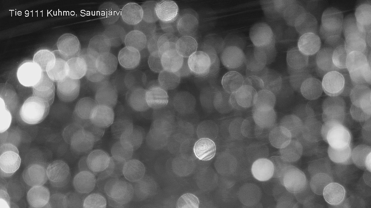 Weather Camera Image Väg 9111 Kuhmo, Saunajärvi, Kuhmo, Kainuu