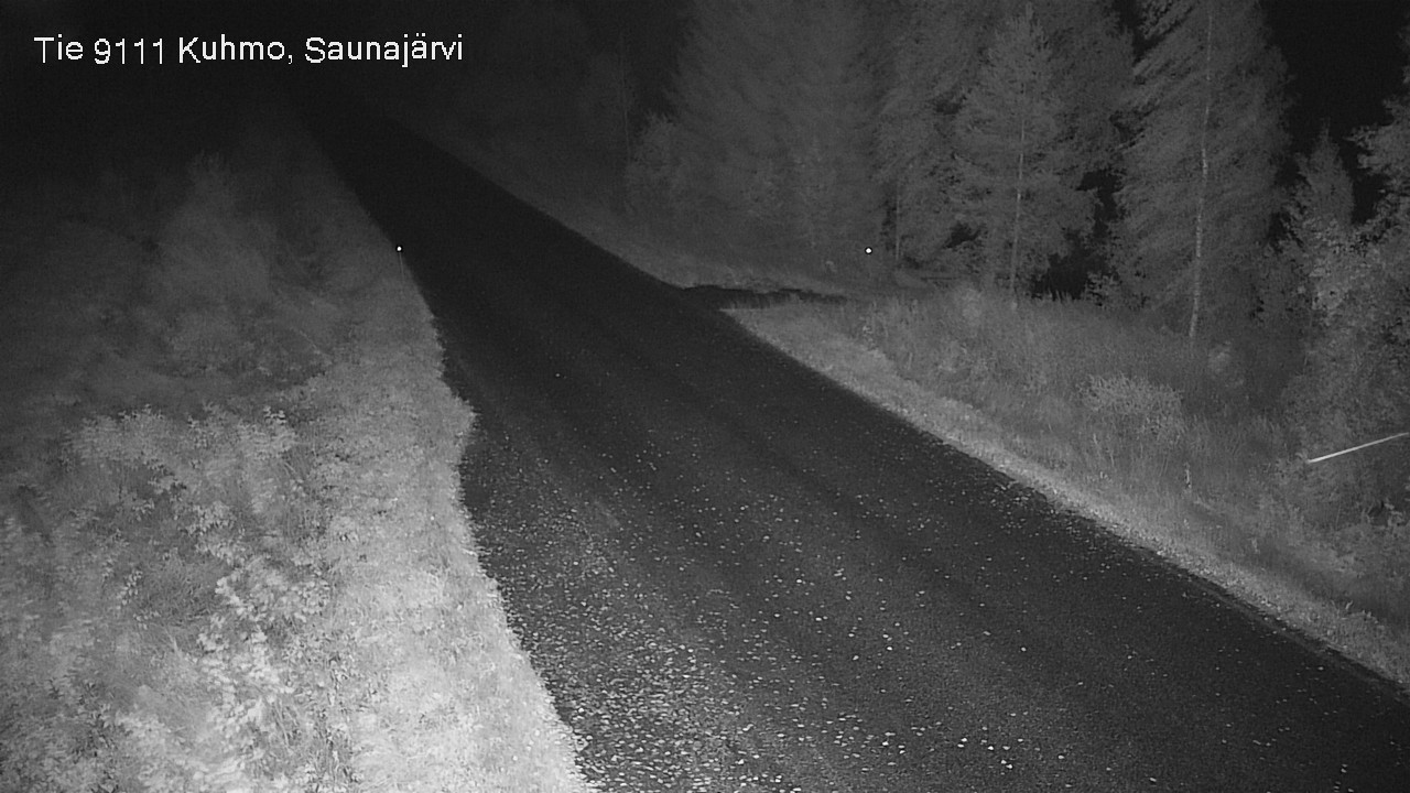 Kelikamerat Kuva Tie 9111 Kuhmo, Saunajärvi, Kuhmo, Kainuu