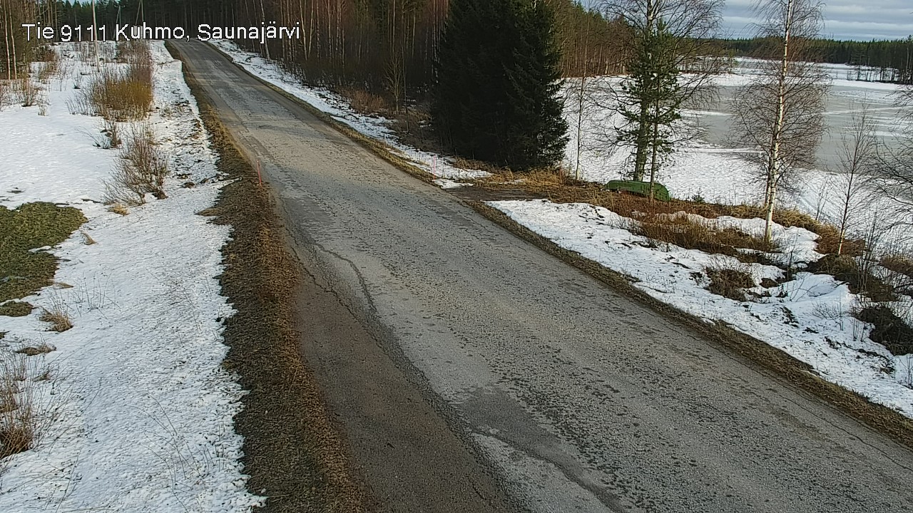 Kelikamerat Kuva Tie 9111 Kuhmo, Saunajärvi, Kuhmo, Kainuu