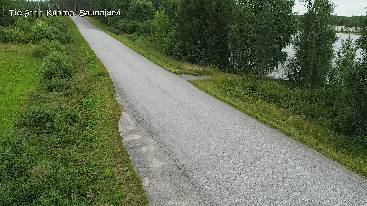 Kelikamerat Kuva Tie 9111 Kuhmo, Saunajärvi, Kuhmo, Kainuu