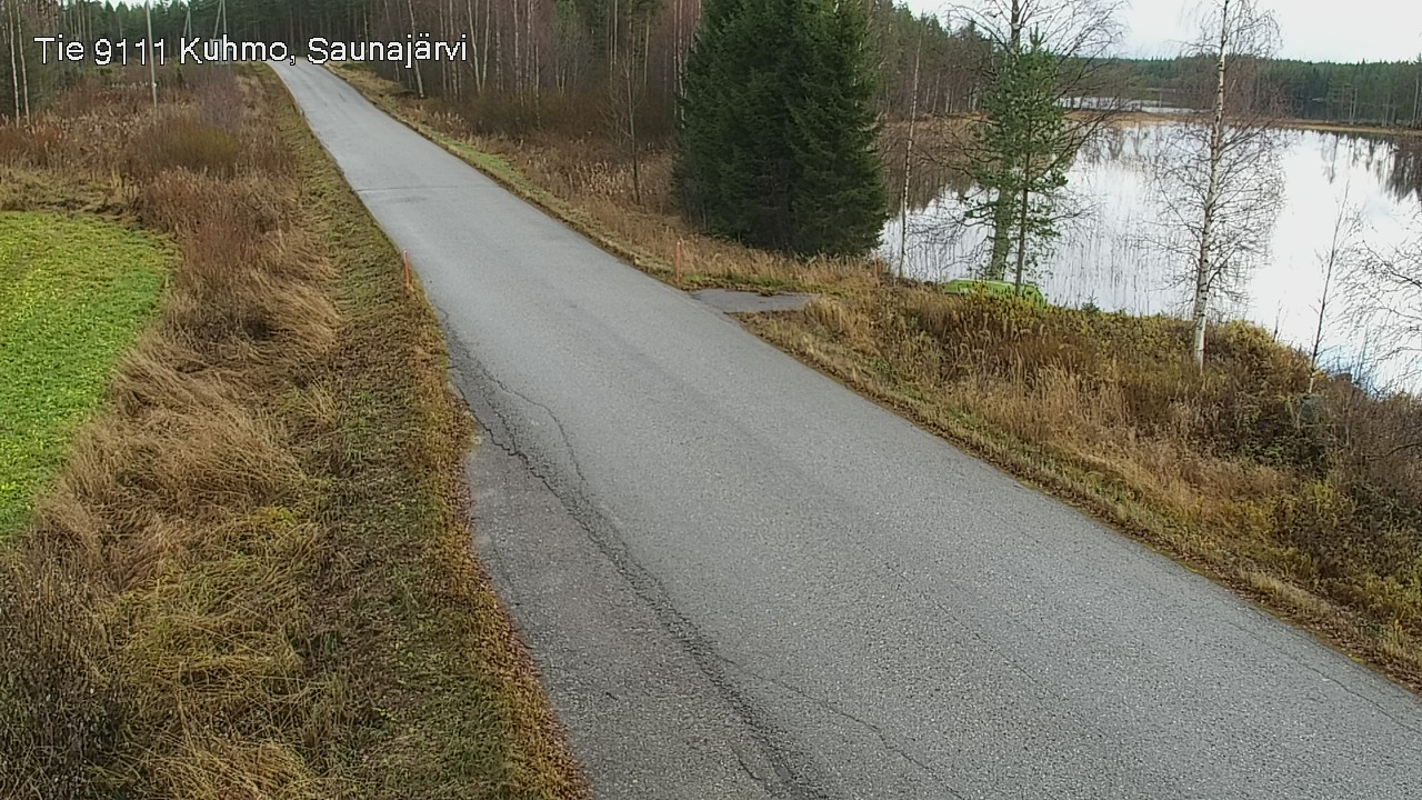 Kelikamerat Kuva Tie 9111 Kuhmo, Saunajärvi, Kuhmo, Kainuu