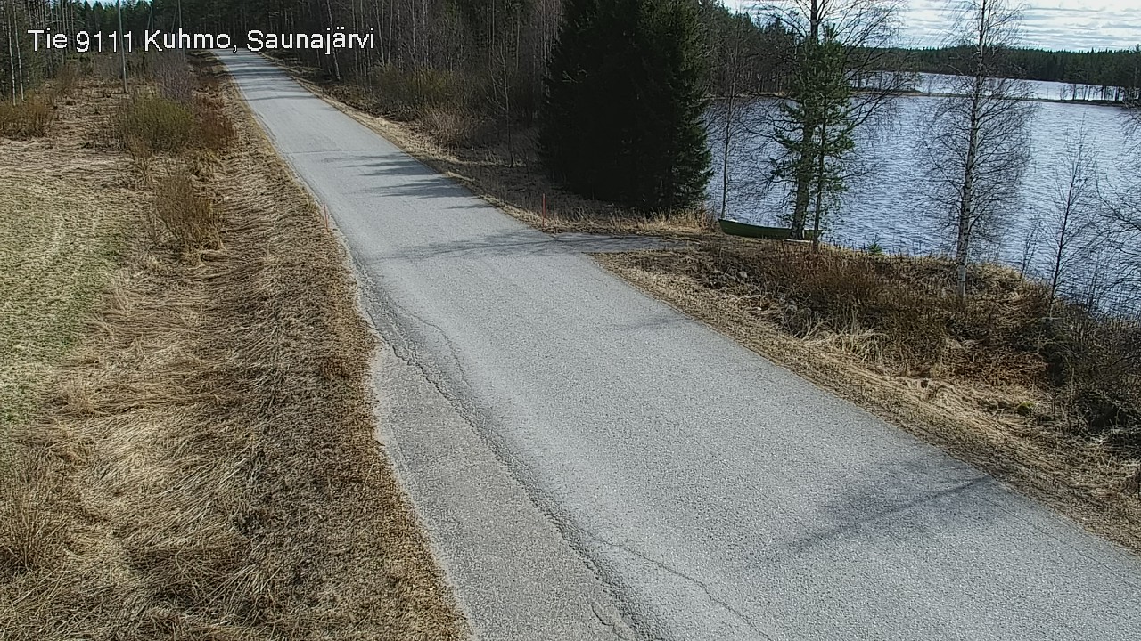 Kelikamerat Kuva Tie 9111 Kuhmo, Saunajärvi, Kuhmo, Kainuu