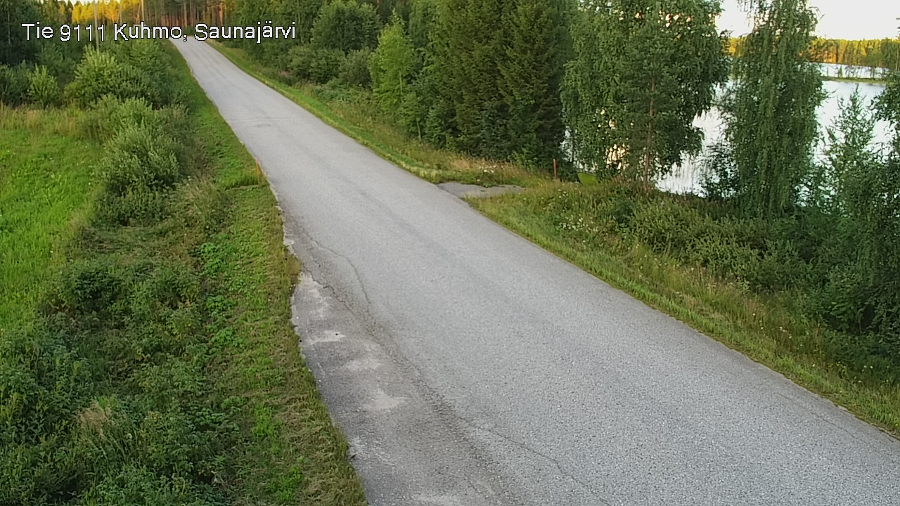 Kelikamerat Kuva Tie 9111 Kuhmo, Saunajärvi, Kuhmo, Kainuu