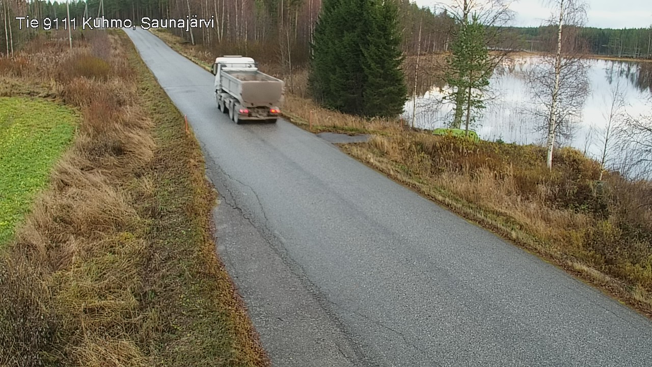 Kelikamerat Kuva Tie 9111 Kuhmo, Saunajärvi, Kuhmo, Kainuu