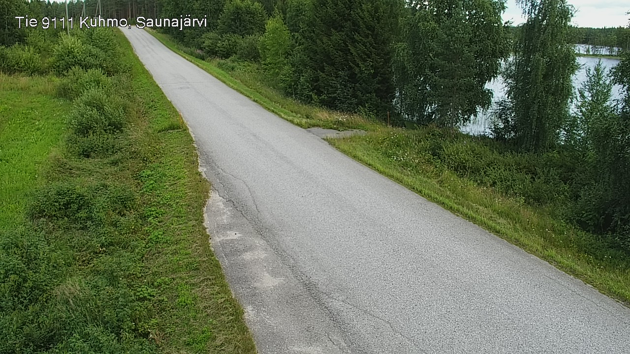 Kelikamerat Kuva Tie 9111 Kuhmo, Saunajärvi, Kuhmo, Kainuu