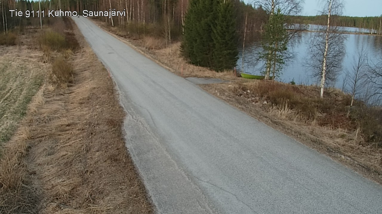 Kelikamerat Kuva Tie 9111 Kuhmo, Saunajärvi, Kuhmo, Kainuu