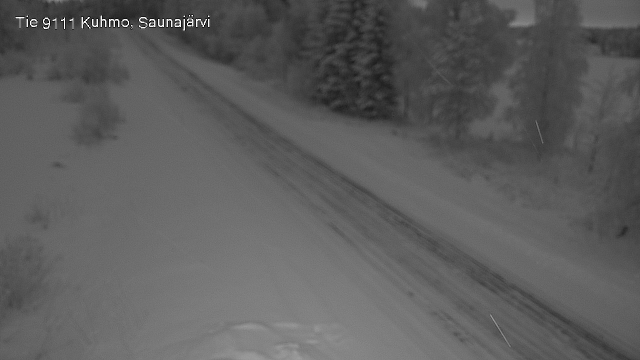 Kelikamerat Kuva Tie 9111 Kuhmo, Saunajärvi, Kuhmo, Kainuu