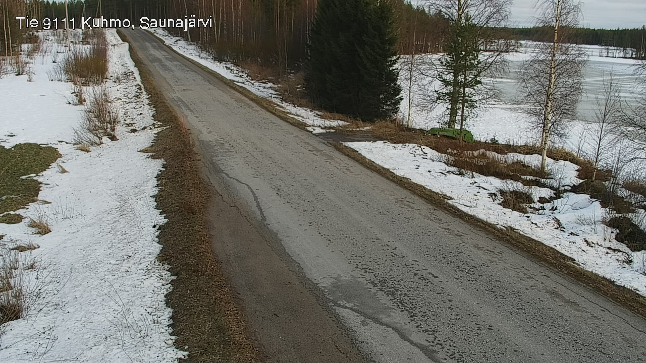 Kelikamerat Kuva Tie 9111 Kuhmo, Saunajärvi, Kuhmo, Kainuu
