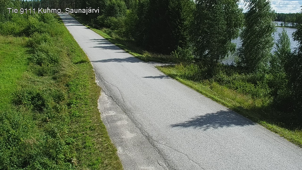 Kelikamerat Kuva Tie 9111 Kuhmo, Saunajärvi, Kuhmo, Kainuu
