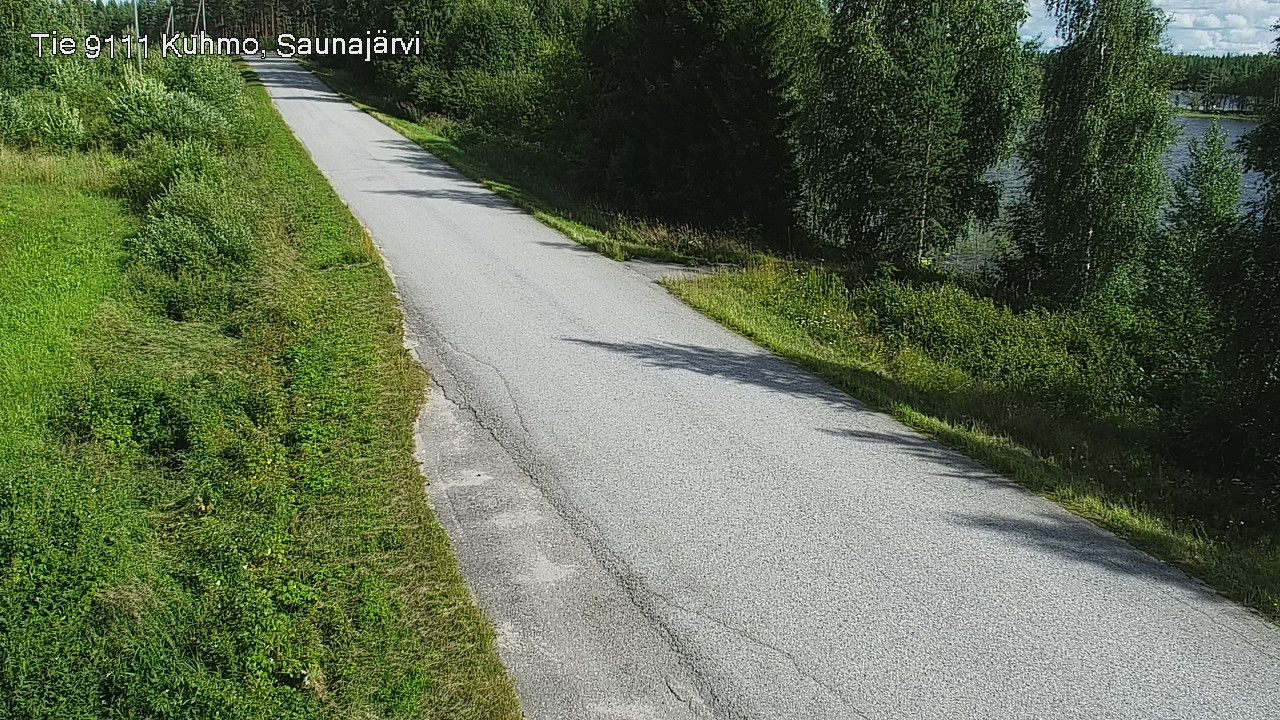 Kelikamerat Kuva Tie 9111 Kuhmo, Saunajärvi, Kuhmo, Kainuu