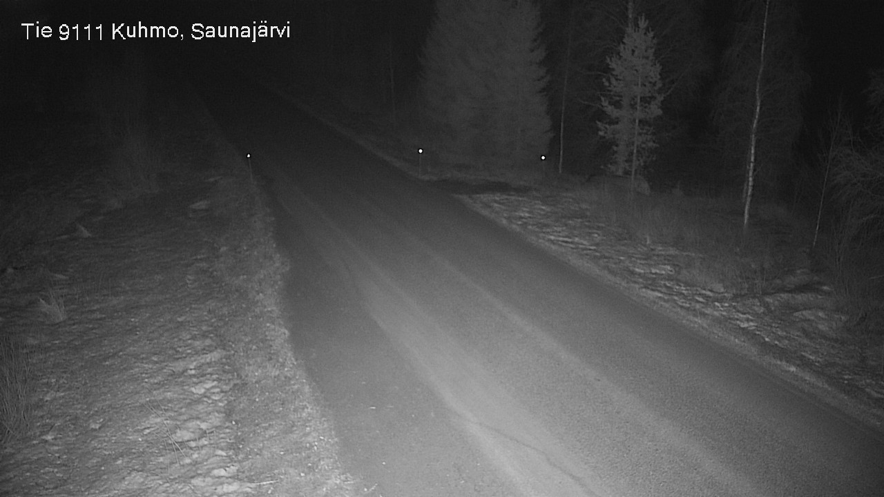 Kelikamerat Kuva Tie 9111 Kuhmo, Saunajärvi, Kuhmo, Kainuu