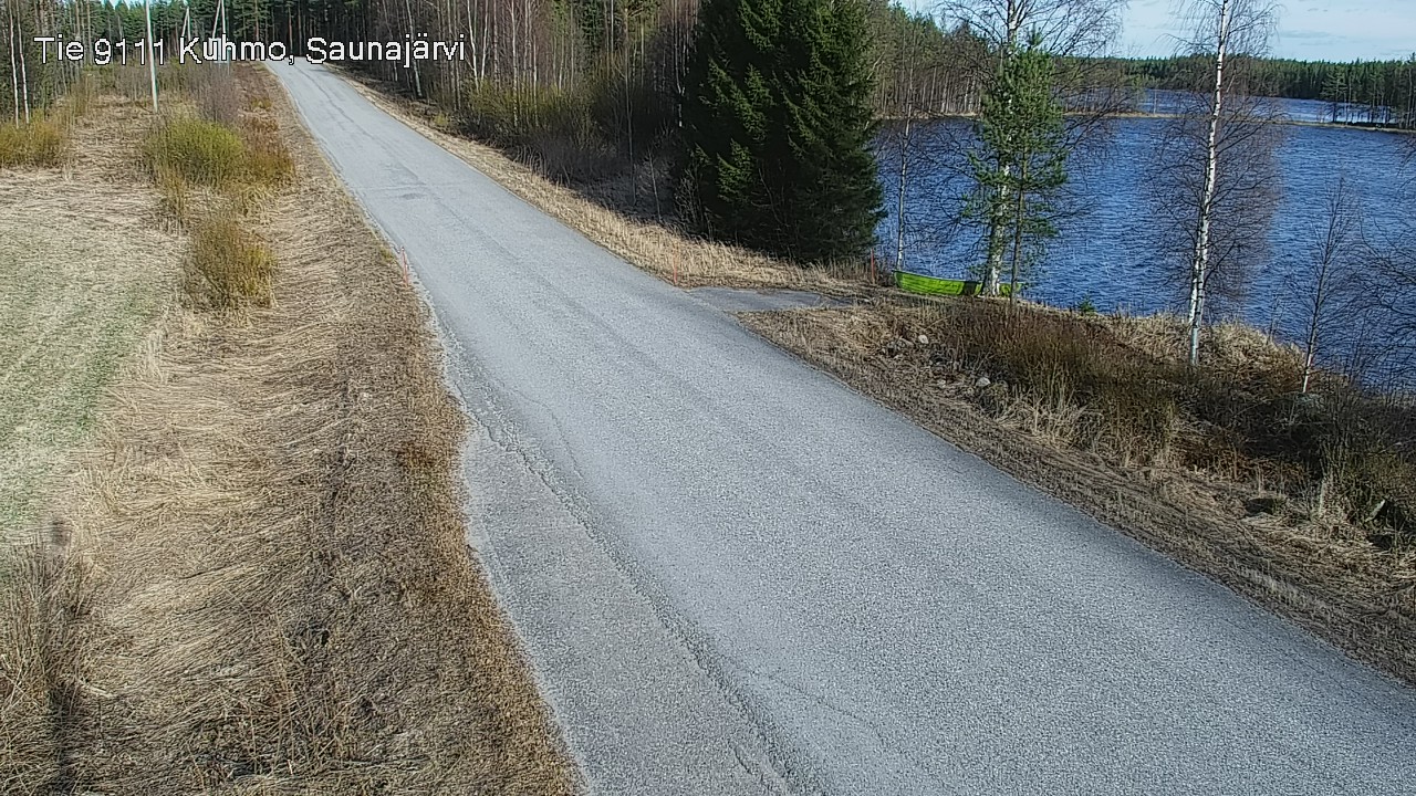 Kelikamerat Kuva Tie 9111 Kuhmo, Saunajärvi, Kuhmo, Kainuu
