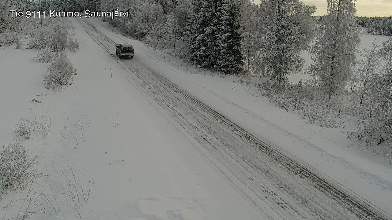 Kelikamerat Kuva Tie 9111 Kuhmo, Saunajärvi, Kuhmo, Kainuu