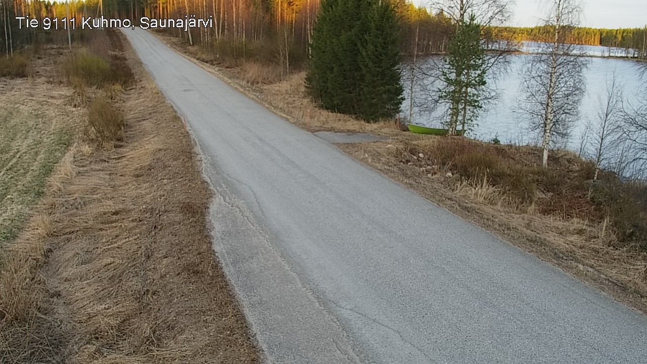 Kelikamerat Kuva Tie 9111 Kuhmo, Saunajärvi, Kuhmo, Kainuu