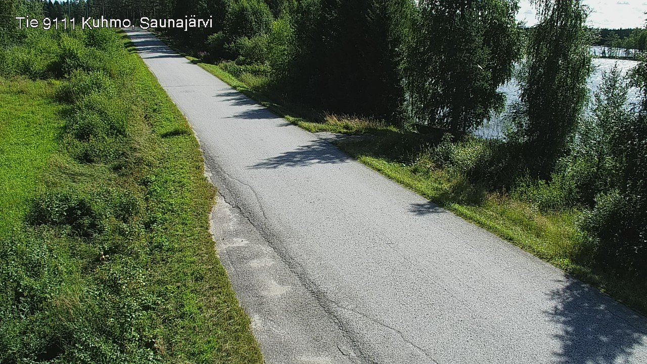 Kelikamerat Kuva Tie 9111 Kuhmo, Saunajärvi, Kuhmo, Kainuu