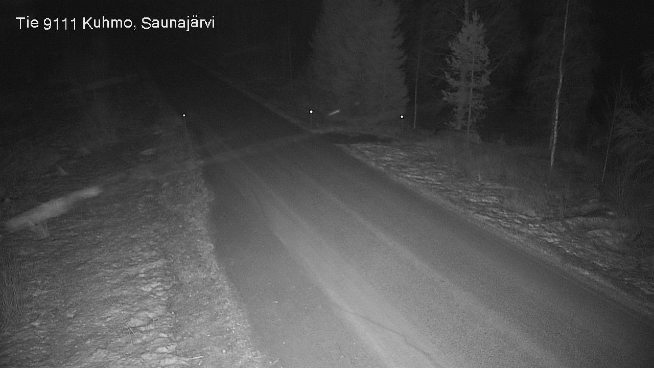 Kelikamerat Kuva Tie 9111 Kuhmo, Saunajärvi, Kuhmo, Kainuu