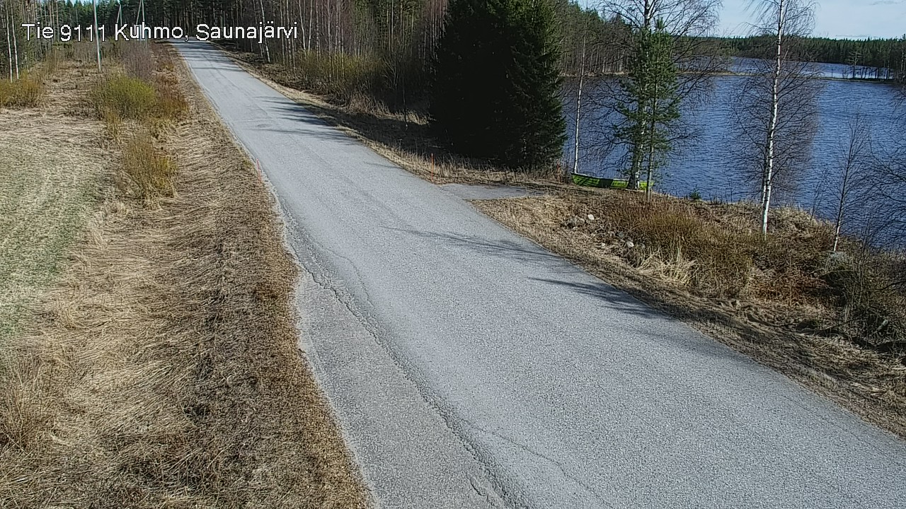 Kelikamerat Kuva Tie 9111 Kuhmo, Saunajärvi, Kuhmo, Kainuu