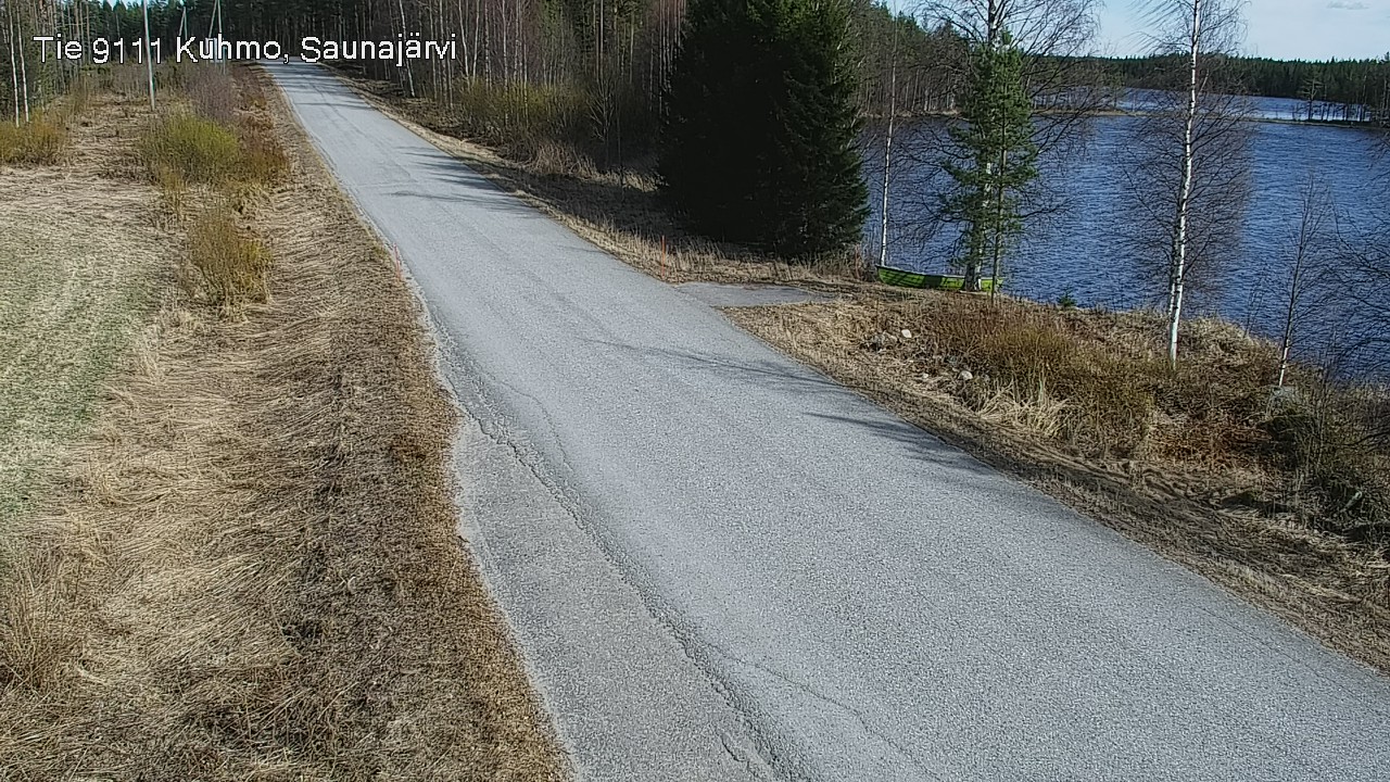 Kelikamerat Kuva Tie 9111 Kuhmo, Saunajärvi, Kuhmo, Kainuu