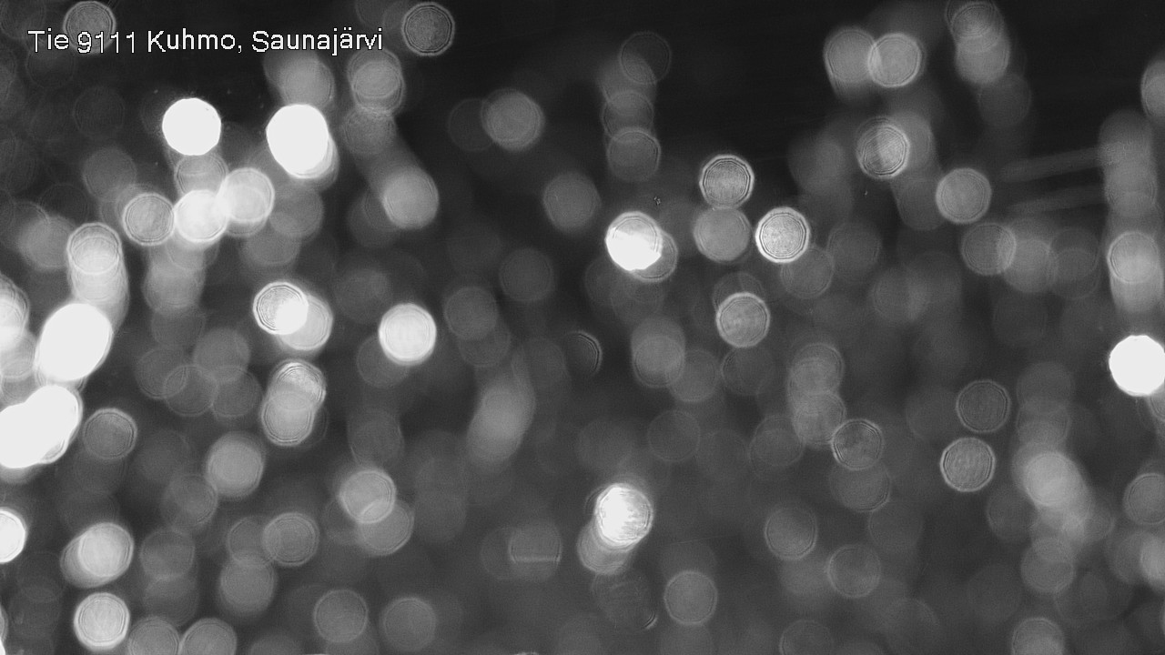 Weather Camera Image Väg 9111 Kuhmo, Saunajärvi, Kuhmo, Kainuu