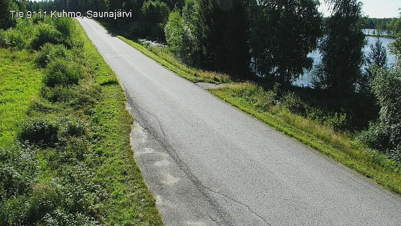 Kelikamerat Kuva Tie 9111 Kuhmo, Saunajärvi, Kuhmo, Kainuu