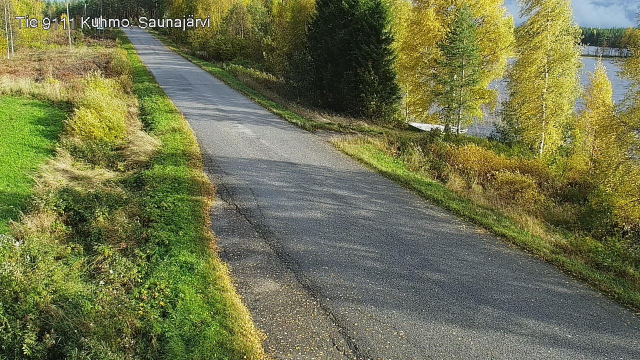 Kelikamerat Kuva Tie 9111 Kuhmo, Saunajärvi, Kuhmo, Kainuu