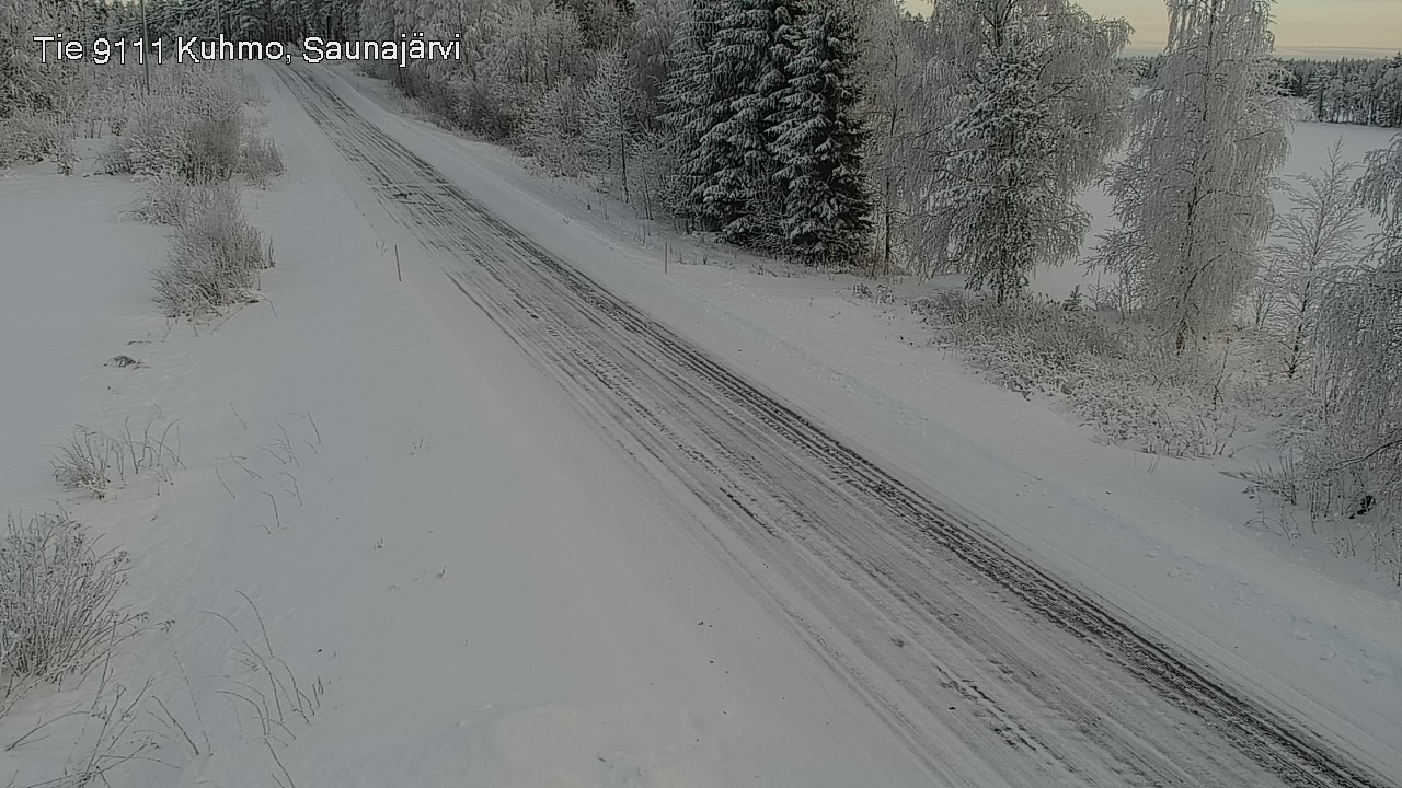 Kelikamerat Kuva Tie 9111 Kuhmo, Saunajärvi, Kuhmo, Kainuu