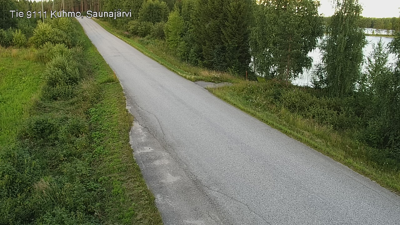 Kelikamerat Kuva Tie 9111 Kuhmo, Saunajärvi, Kuhmo, Kainuu