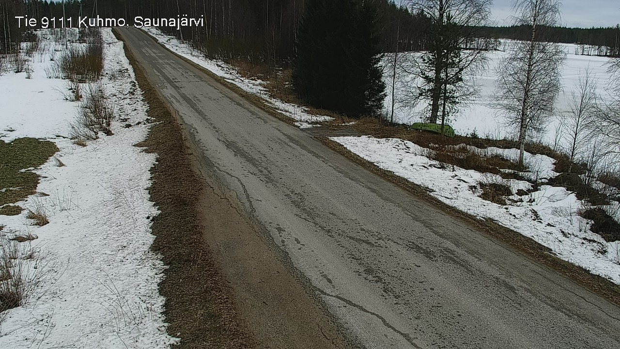 Kelikamerat Kuva Tie 9111 Kuhmo, Saunajärvi, Kuhmo, Kainuu