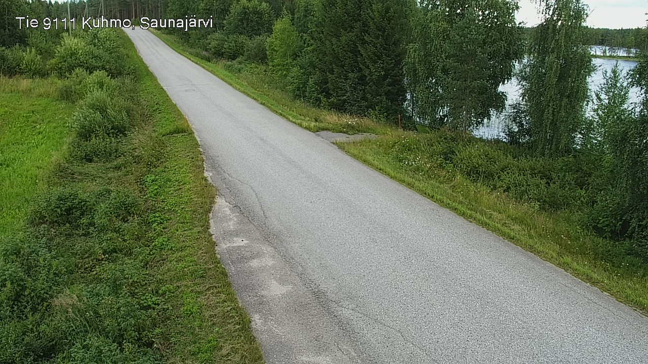 Kelikamerat Kuva Tie 9111 Kuhmo, Saunajärvi, Kuhmo, Kainuu