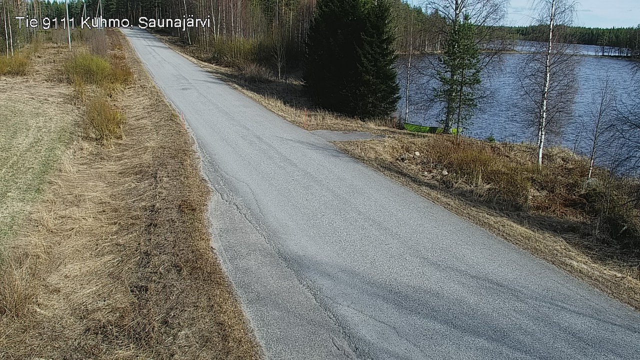 Kelikamerat Kuva Tie 9111 Kuhmo, Saunajärvi, Kuhmo, Kainuu
