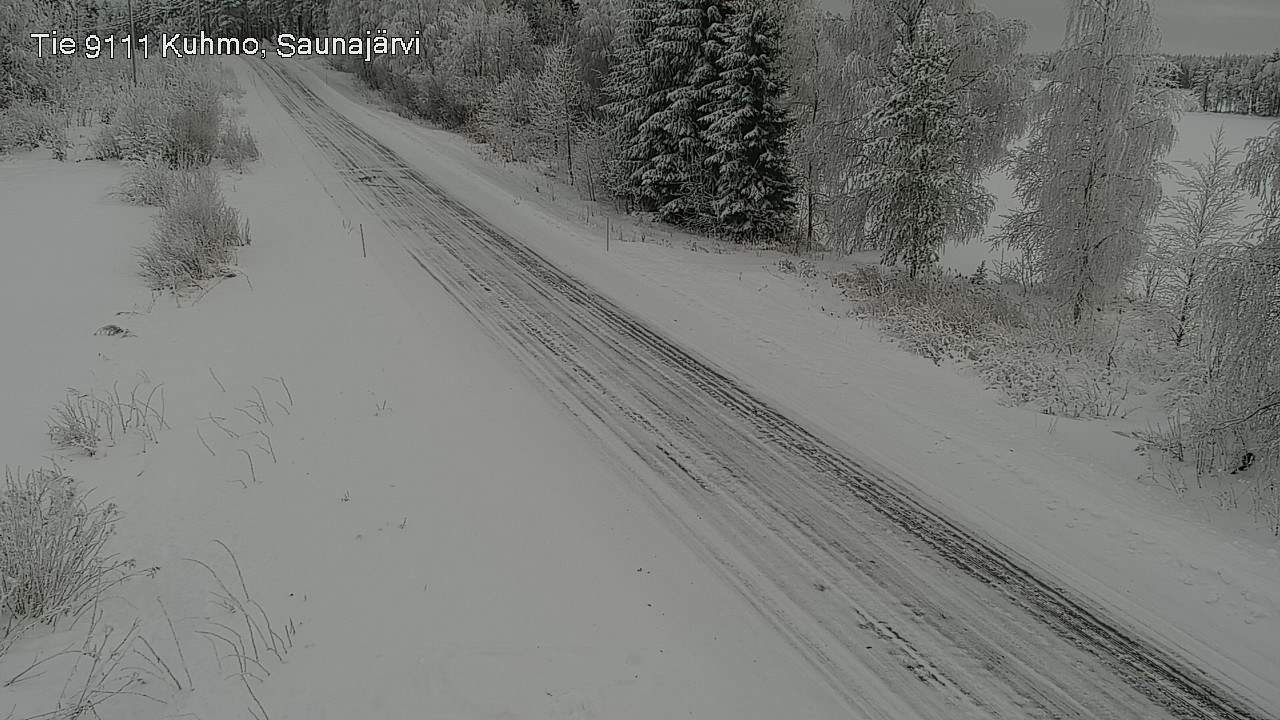 Kelikamerat Kuva Tie 9111 Kuhmo, Saunajärvi, Kuhmo, Kainuu