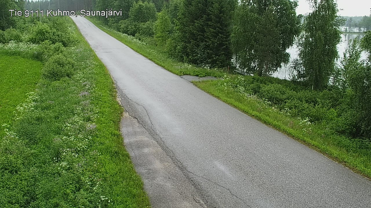 Kelikamerat Kuva Tie 9111 Kuhmo, Saunajärvi, Kuhmo, Kainuu