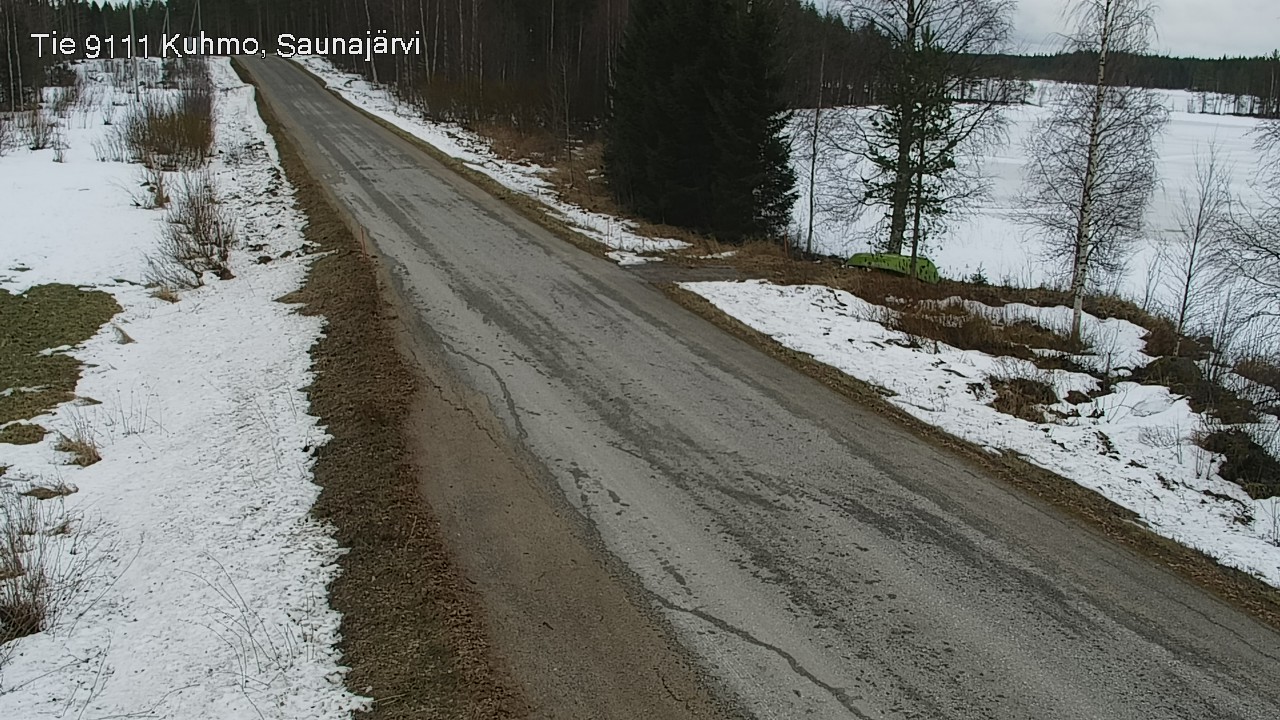 Kelikamerat Kuva Tie 9111 Kuhmo, Saunajärvi, Kuhmo, Kainuu
