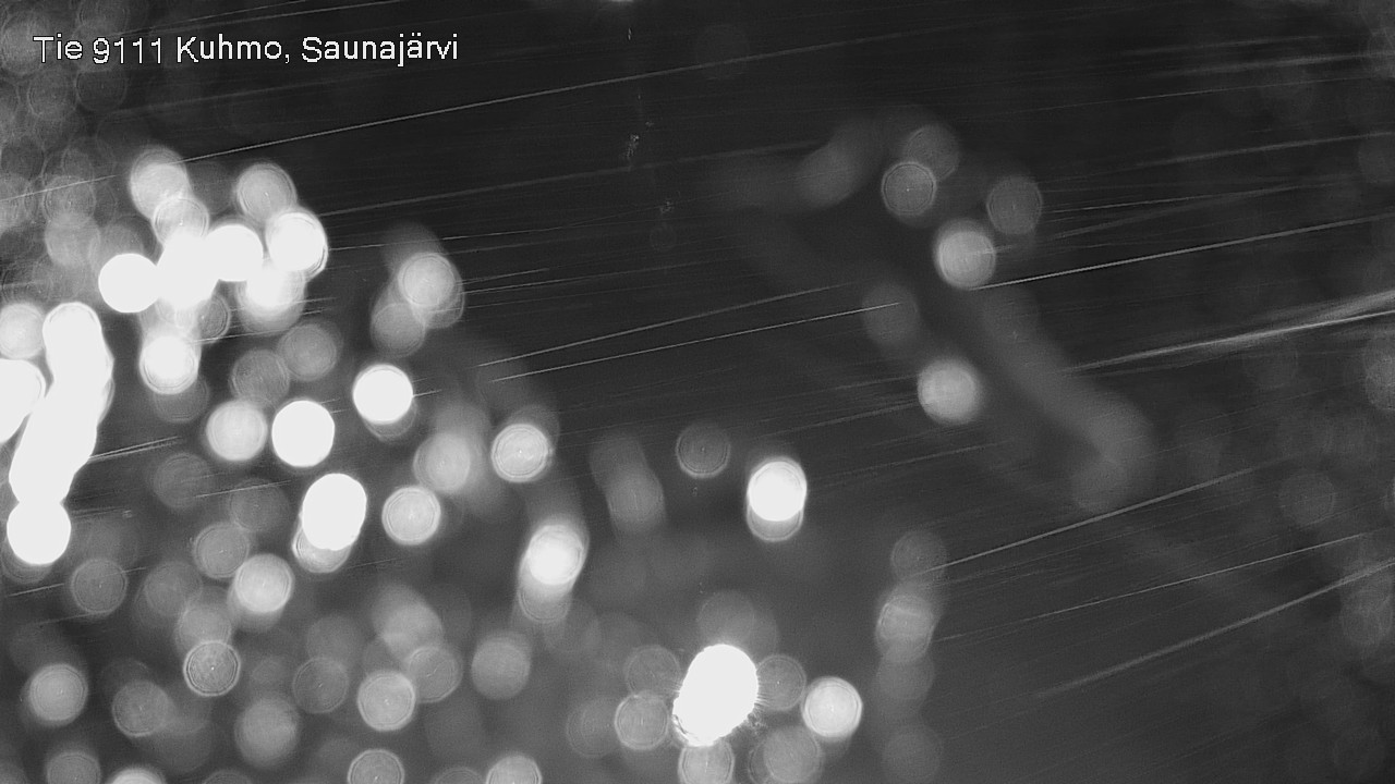 Weather Camera Image Väg 9111 Kuhmo, Saunajärvi, Kuhmo, Kainuu